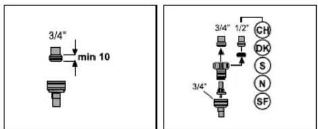 BEKO DIS 29020 - Dopuszczalna temperatura wody: do 25°C - 1