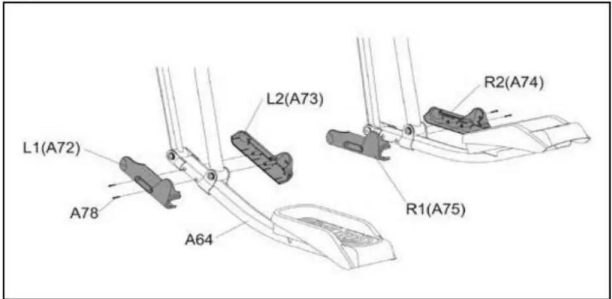 L1(A72) A78 A64 L2(A73) R1(A75) R2(A74)