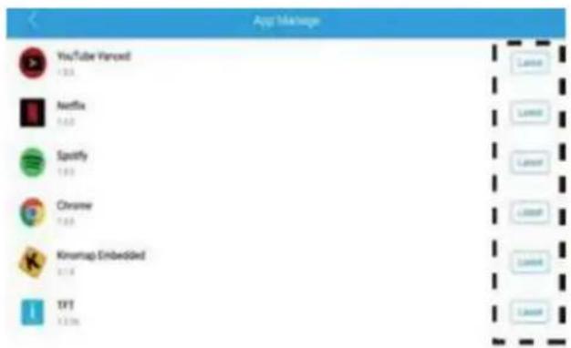 App Makeange YouTube Varocell 1.03 Netflix 1.03 Spotify 1.03 Chrome 1.03 Kinotrap Embedded 0.14 TXT 0.27% Download Download Download Download Download