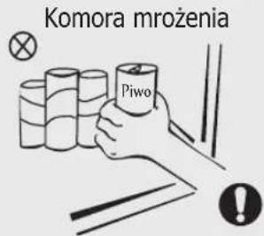 TOSHIBA GR-RB360WE-DMJ - Ostrzeżenia dotyczące umieszczanych produktów - 3