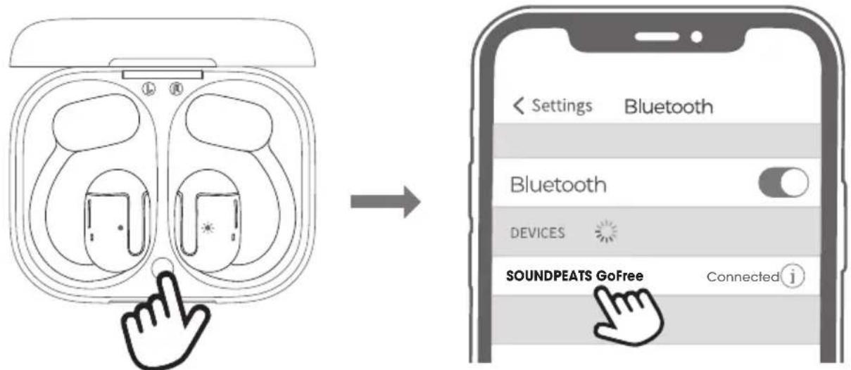 SoundPEATS GoFree - Pierwsze użycie - 1