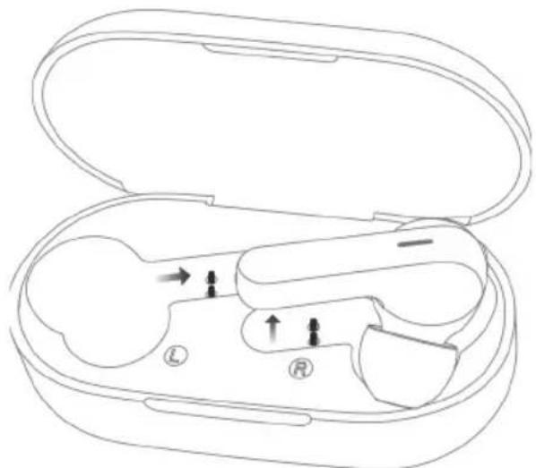 Haylou GT3 - Sposób ładowania - 1
