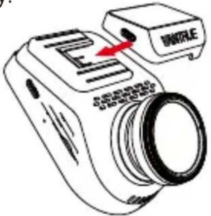 Vantrue S1 Pro - Montaż uchwytu kamery - 1