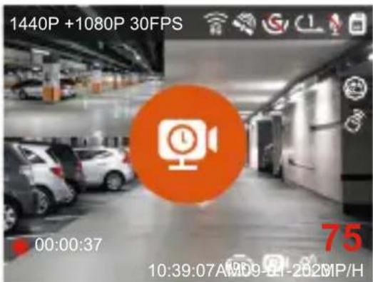 1440P +1080P 30FPS 00:00:37 75 10:39:07AM09-21-202MP/H