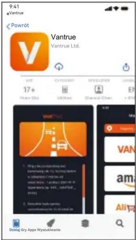 Vantrue S1 Pro - APP aktualizacje - 2