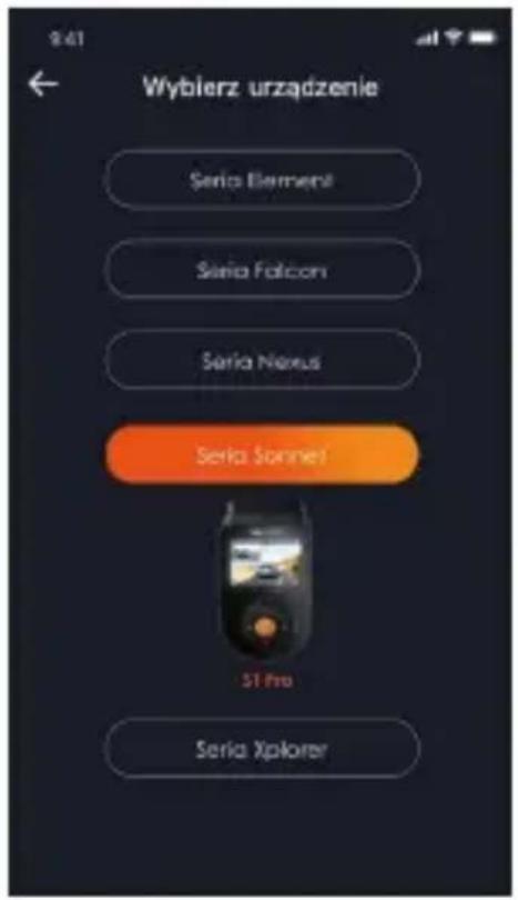 Wybierz urządzenie Seria Element Seria Falcon Seria Nexus Seria Sonne! ST Pro Seria Explorer
