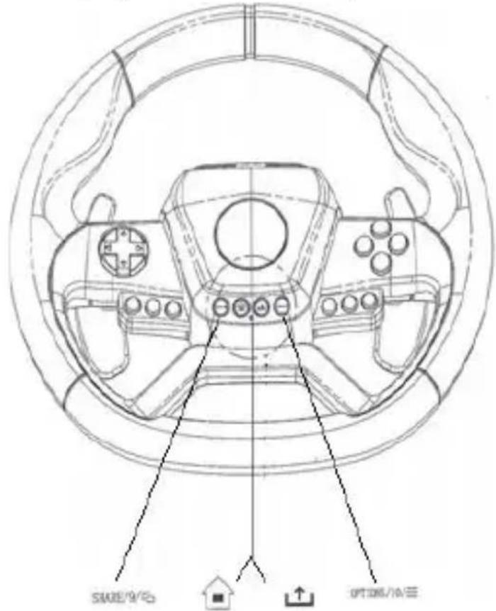 COBRA GT987 FF Pro - Opis kierownicy - 1