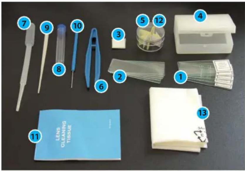 7 9 10 8 6 3 5 12 4 2 1 11 LENS CLEANING TISSUE 13 34m