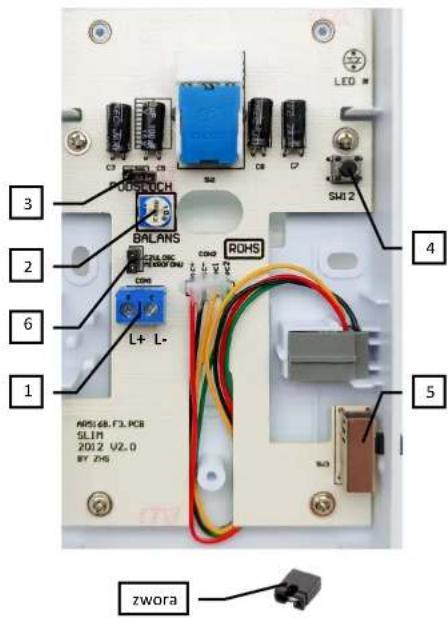 3 POD-ROCH BALANS RDHS L+ L- 4 2 6 1 5 AP05 68.F3.PCB SLIN 2012 VZ.0 BY ZHS ZWORA