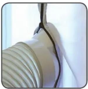 NOXA Airlock 100 - Instrukcja instalacji rękawa okiennego do klimatyzatorów przenośnych NOXA - 4