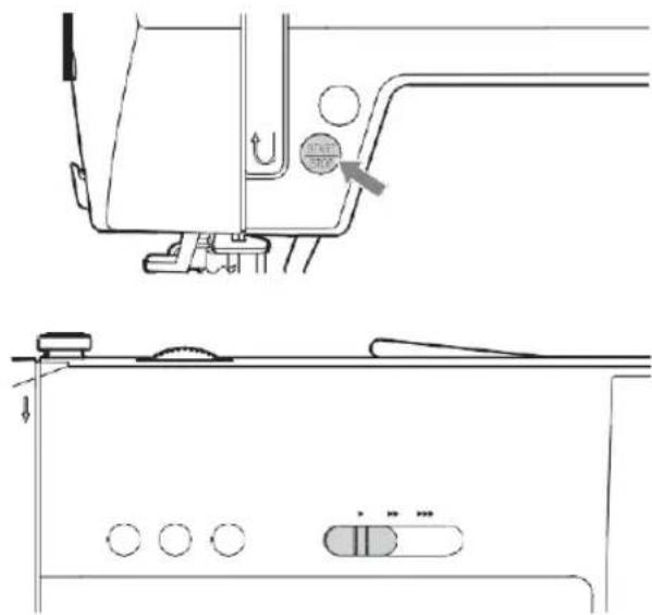Minerva MC250c - Przyciski START/STOP - 1
