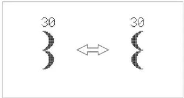 30 } ⇌ 30 {