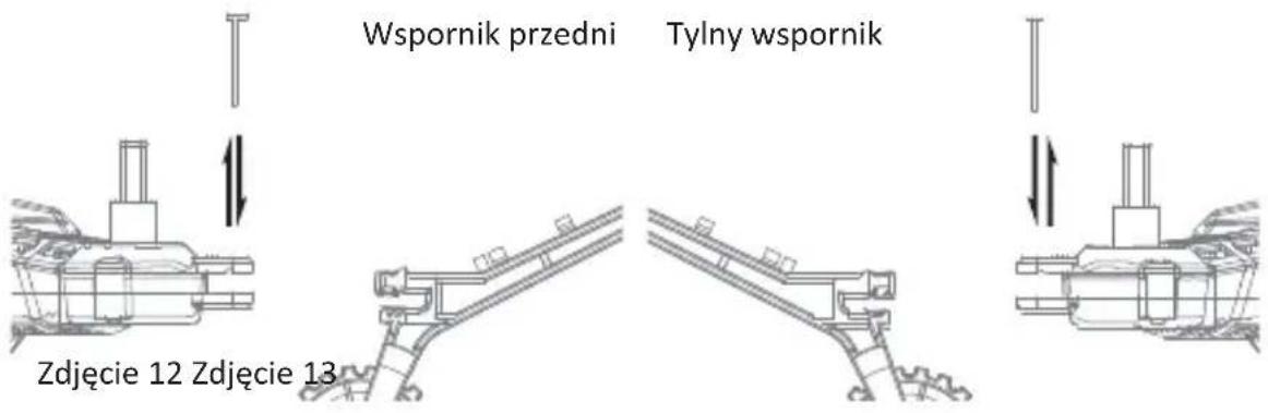 Wspornik przedni Tylny wspornik Zdjęcie 12 Zdjęcie 13