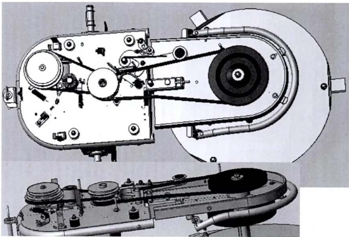 Dakr Panter FD-2 + RZS-70 - Regulacja pasa klinowego talerza tnącego - 3