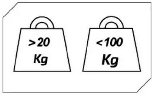 >20 Kg <100 Kg