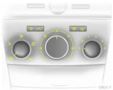 OPEL Zafira Family (2013) - Układ klimatyzacji automatycznej - 1