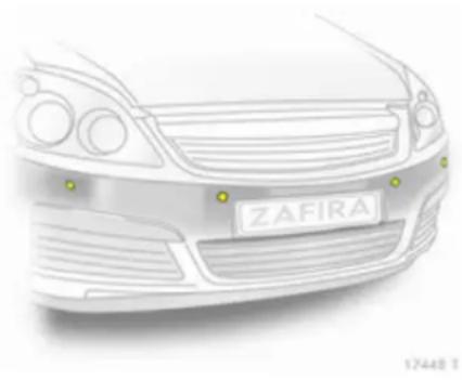 OPEL Zafira Family (2013) - Układ ułatwiający parkowanie - 1