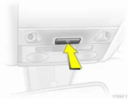 OPEL Zafira Family (2013) - Uaktywnianie autoalarmu bez funkcji monitorowania wnętrza i pochylenia samochodu - 1