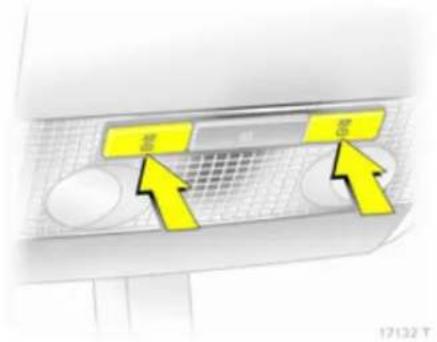 OPEL Zafira Family (2013) - Oświetlenie wnętrzna w środku i w tyle kabiny - 3