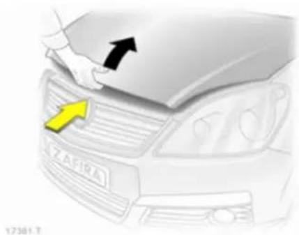 OPEL Zafira Family (2013) - Pokrywa silnika - 2