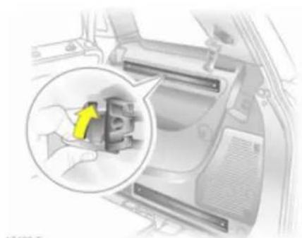 OPEL Zafira Family (2013) - System organizacji przestrzeni bagażowej - 1