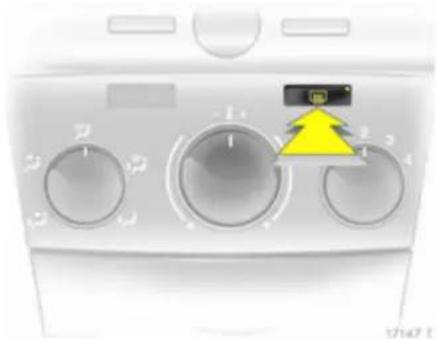 OPEL Zafira Family (2013) - Ogrzewanie tylnej szyby - 1