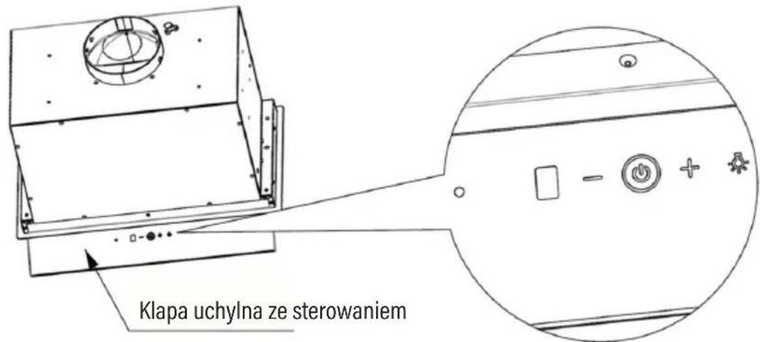 Götze & Jensen BH910KT - STEROWANIE PRACĄ OKAPU - DOTYKOWE - 1