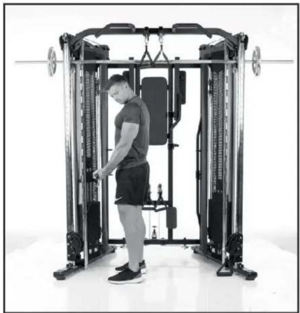 Hammer Autark Smith Machine Multi - Rodzaje ćwiczeń w zdjęciach - 1