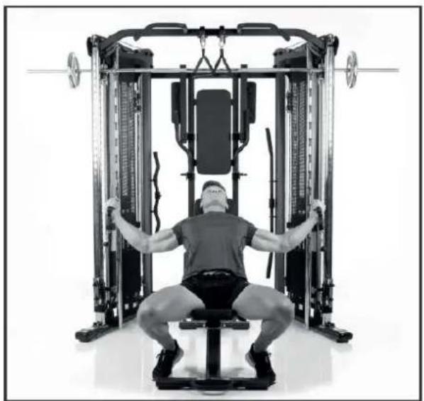 Hammer Autark Smith Machine Multi - Rodzaje ćwiczeń w zdjęciach - 8