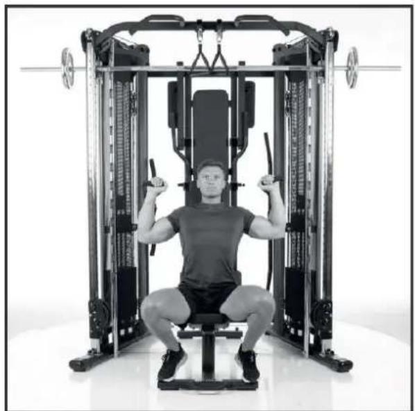 Hammer Autark Smith Machine Multi - Rodzaje ćwiczeń w zdjęciach - 4