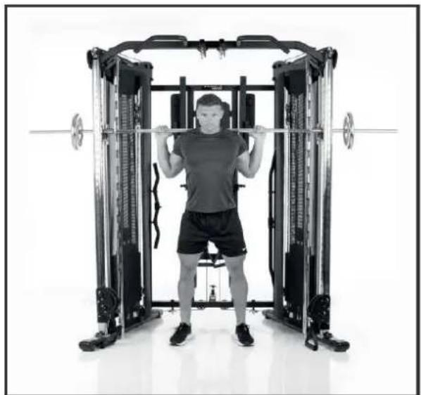 Hammer Autark Smith Machine Multi - Wyciskanie (ławka pod kątem) z uchwytami - 3