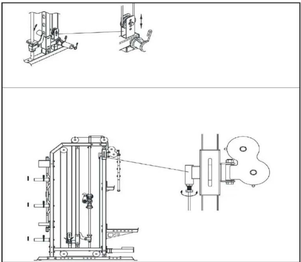 Hammer Autark Smith Machine Multi - Ustawienie napięcia liny - 1