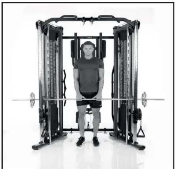 Hammer Autark Smith Machine Multi - Wyciskanie (ławka pod kątem) z uchwytami - 2