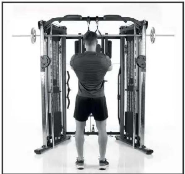 Hammer Autark Smith Machine Multi - Wyciskanie (ławka pod kątem) z uchwytami - 1