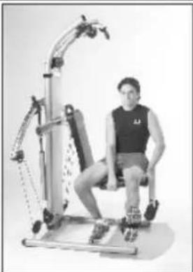 Hammer BioForce Extreme Pro - ĆWICZENIE ABDUKTORÓW W POZYCJI SIEDZĄCEJ JEDNONOŻNIE - 3