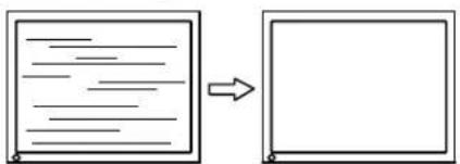 EIZO FlexScan S2201WE - • To remove flickering or blurring [Phase] - 1