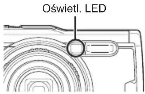 OLYMPUS TG-5 - Korzystanie z podświetlenia LED - 1