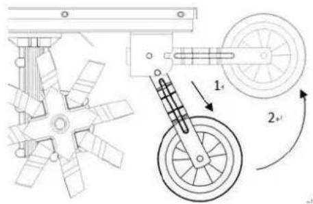 AGROPARTS DT36V-DO160 - Ustawienie przedniego koła - 1