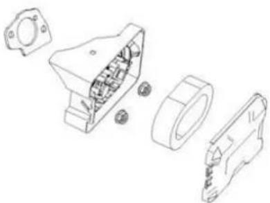 AGROPARTS DT36V-DO160 - Filtr Powietrza - 1
