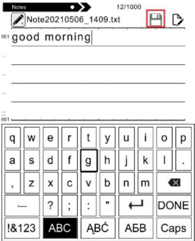 Notes Note20210506_1409.txt good morning q w e r t y u i o p a s d f g h j k l . , z x c v b n m — ? ; : " ← DONE !&123 ABC ABC ABB Caps