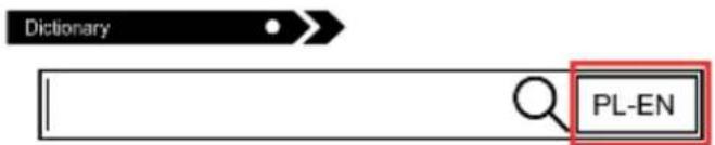 Dictionary PL-EN