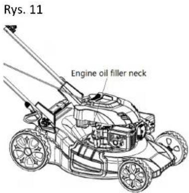 Rys. 11 Engine oil filler neck