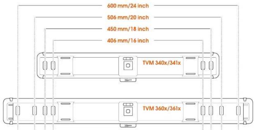 Vogel's TVM 3663 - Krok 2: Mocowanie uchwytu ściennego do ściany - 11
