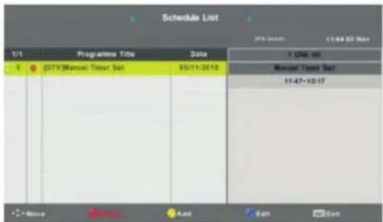 Schedule List 1/1 Programme Title Date T: 2006.10 Microsoft Tumor Set 11:47-12:17 +/- More +/- More +/- Add +/- Add +/- Add