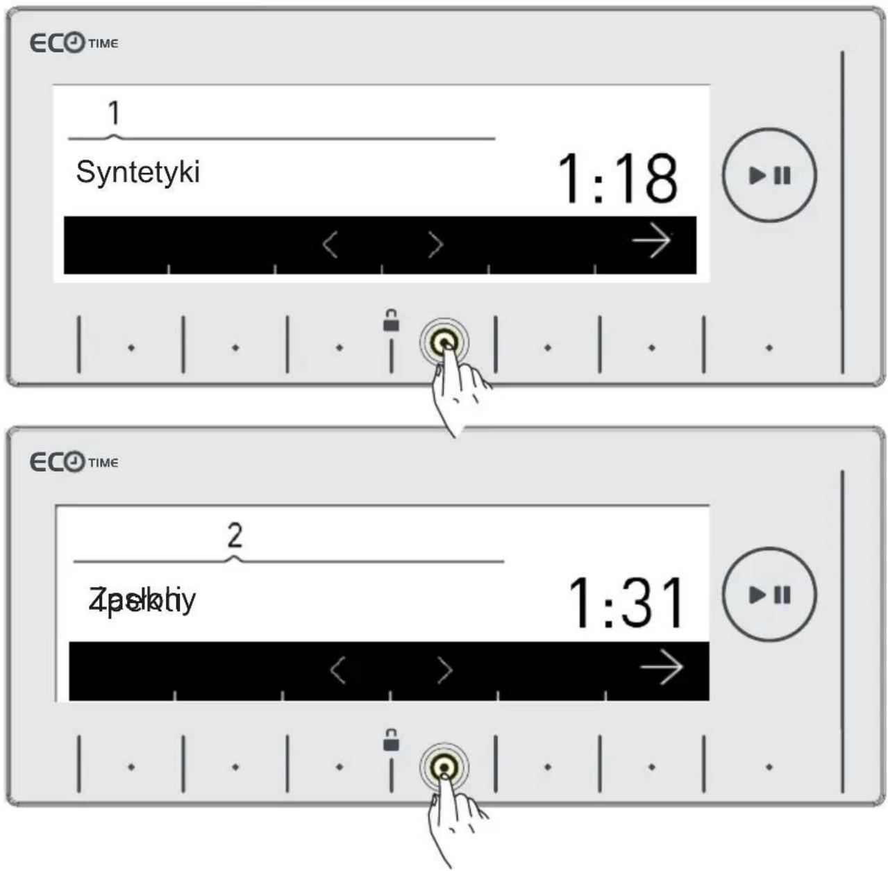ECO TIME 1 Syntetyki 1:18 2 Zpokthy 1:31