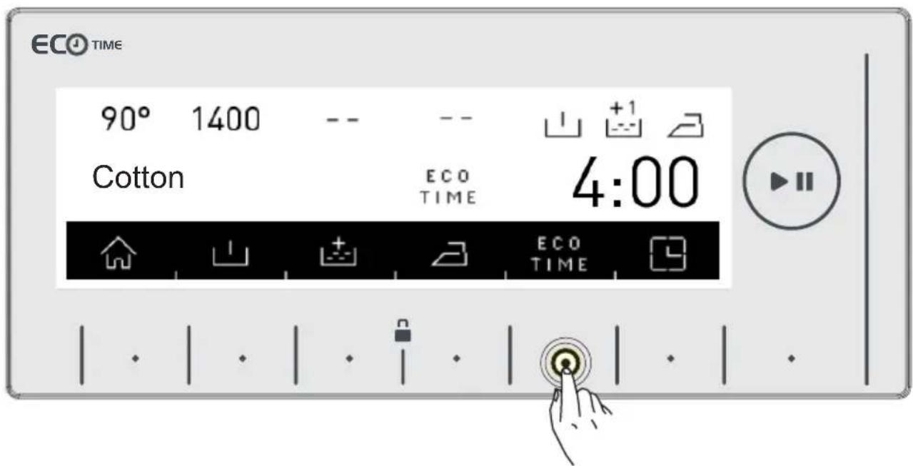ECO TIME 90° 1400 -- Cotton ECO TIME 4:00 ECO TIME