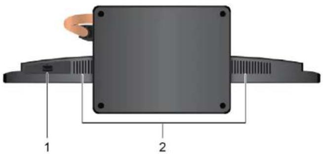 LENOVO IdeaCentre A540-24API - Widok od spodu - 1