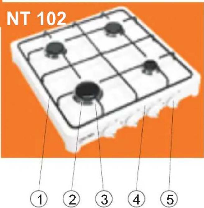 NT 102 ① ② ③ ④ ⑤