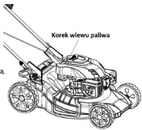 Korek wiewu paliwa a.