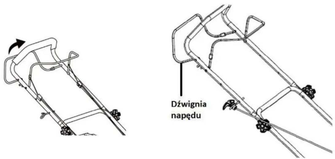 Dźwignia napędu